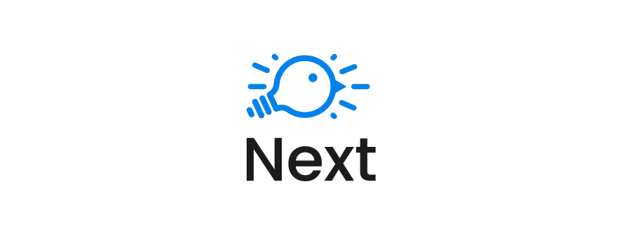 Official Next start-up and innovation area graphic.